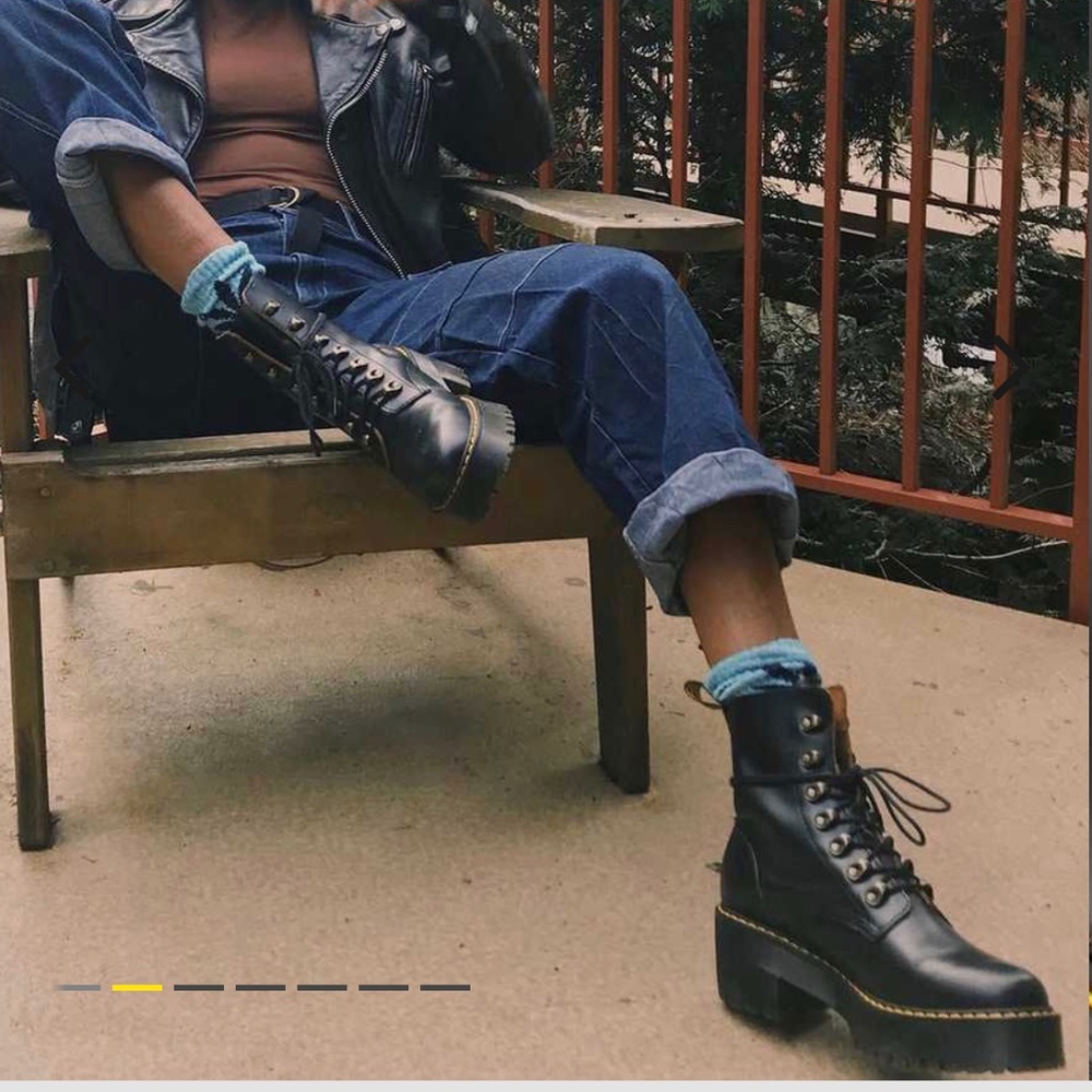 Dr. Martens Leona Leather Boots